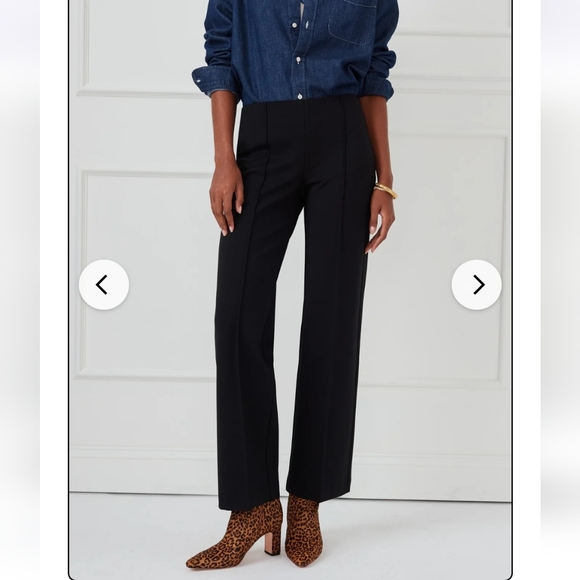 J. McLaughlin Black Boot Cut Pants - Picture 2 of 7